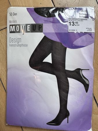 Move Up Feinstrumpfhose 50 Den schwarz Grösse XS 36-38