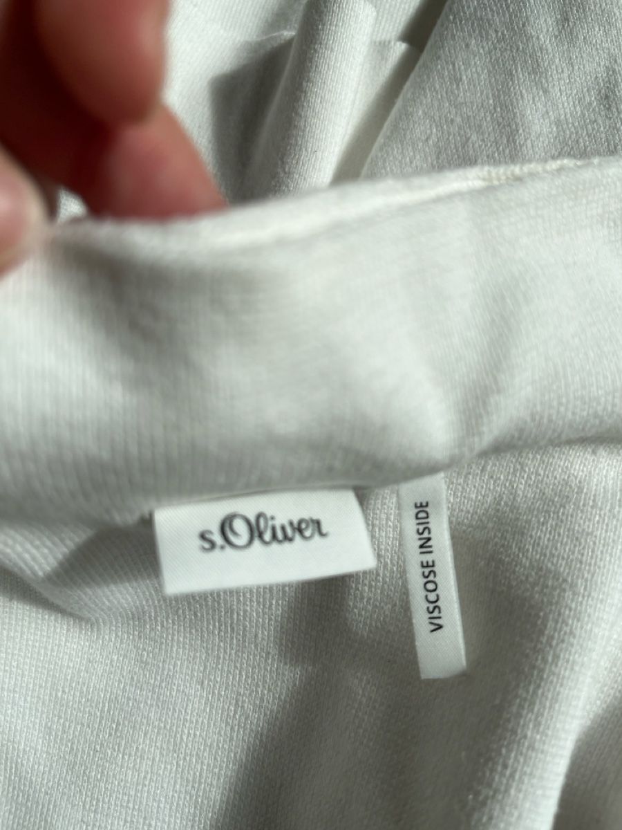 S.Oliver Pullover & Sweatshirts: Weisser Pullover, Gr. M, S. Oliver – Gebraucht aus Aarburg von Petite-closet-Loop 6