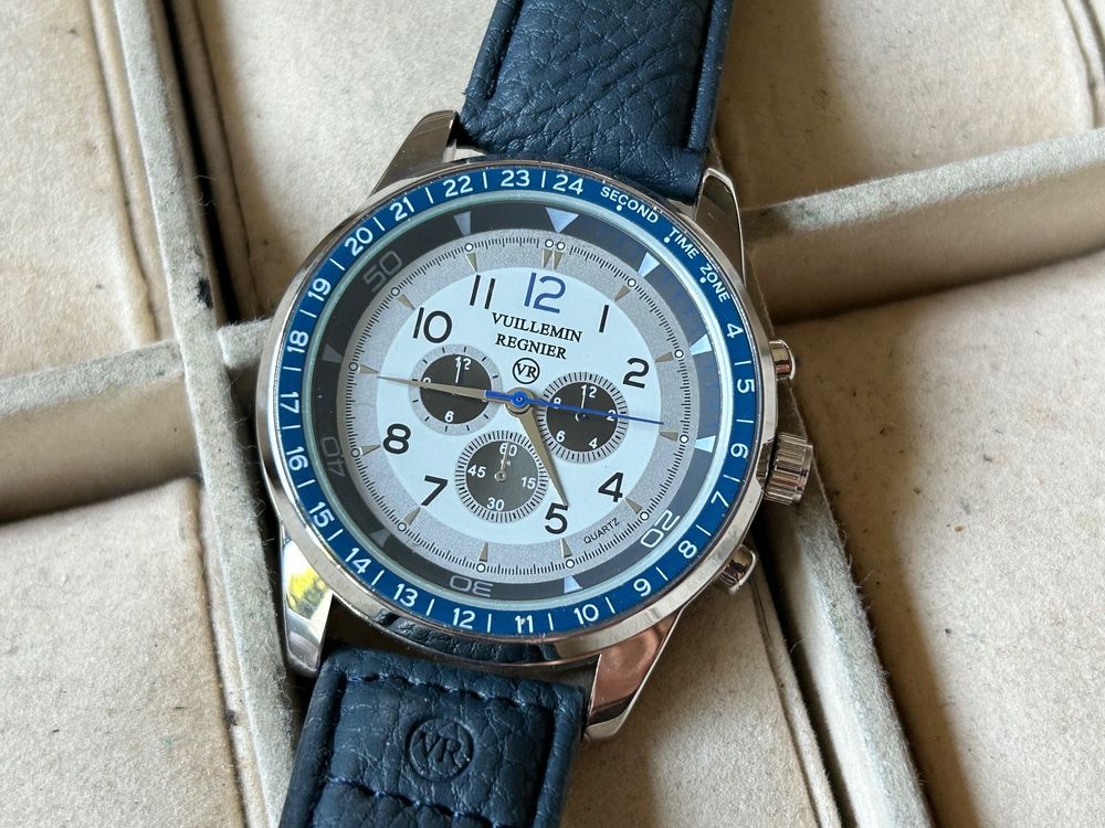 Horloge: Modern - MONTRE VR VUILLEMIN REGNIER ATLAS FOR MEN WATCH NE Fonctionne Pas Peut Etre Que La Pile A Changer 389972652