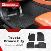 3D Toyota Proace City Fussmatten ab 2021