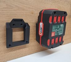 Akkuhalter Parkside 20V X Akku Akkuhalterung geneigt, FIX