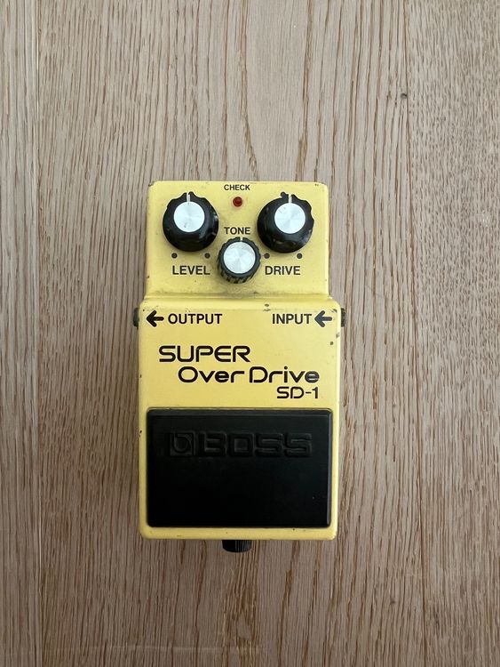 BOSS Super Overdrive Vintage Black Label Transition Era | Kaufen auf ...