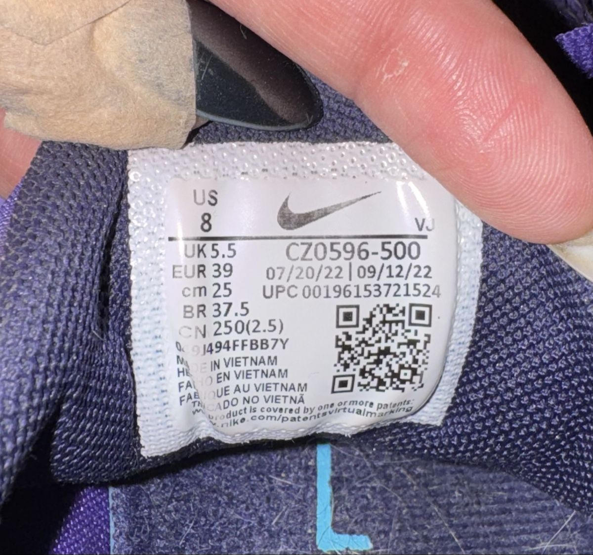 Nike Scarpe da donna: Nike Free Metcon 4, Lila, Gr. 39 – Usato da Boniswil venduto da LeonieP. 2