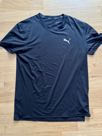 Puma Running-Shirt, schwarz, Grösse M – guter Zustand