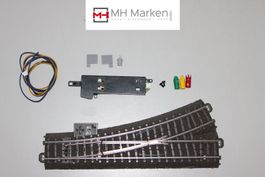 Märklin 24611 Weiche links Antrieb 74490 C-Gleis AC Anlage