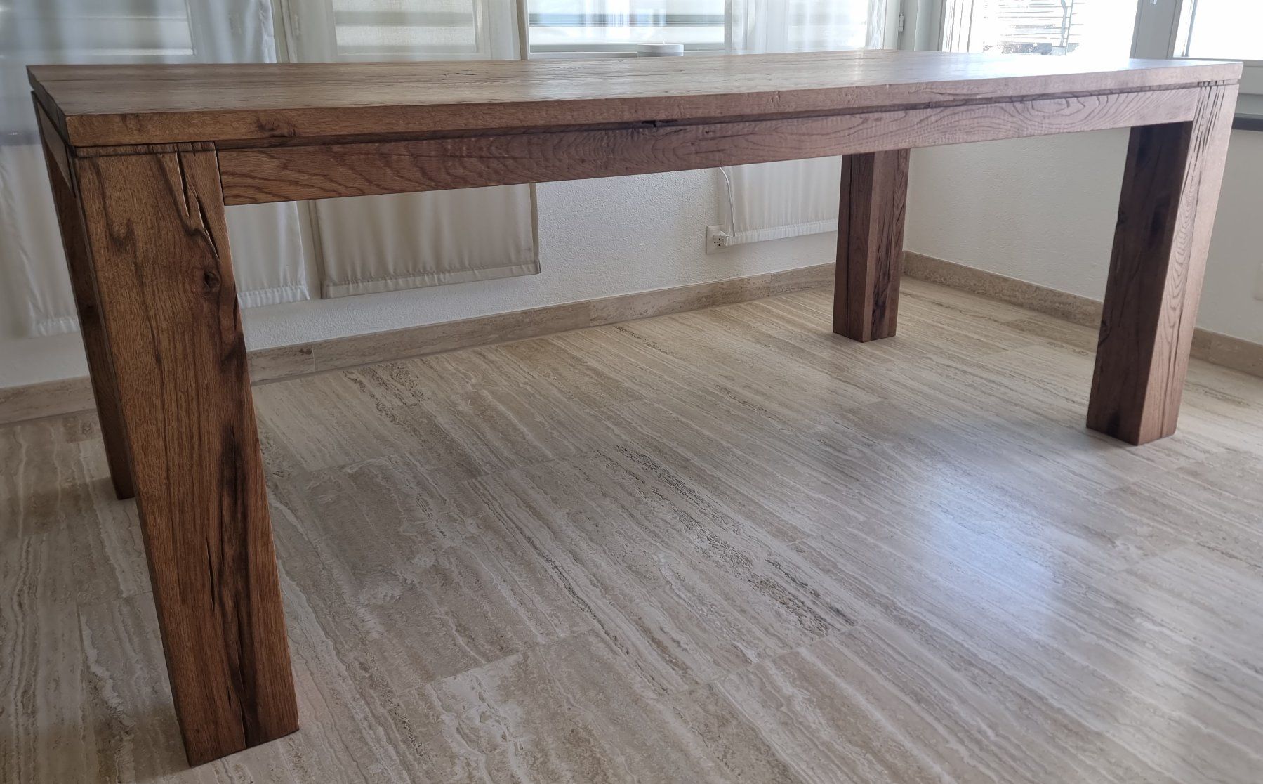 Tavoli: Esstisch Massivholz Eiche 200x100cm – Usato da Meilen venduto da tan_5kz8