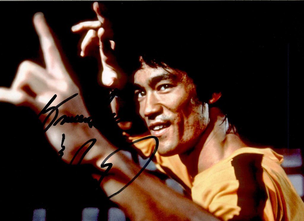 Autografi: Bruce LEE / TOP AUTOGRAMM – Usato da Egg b. Zürich venduto da Dbunny