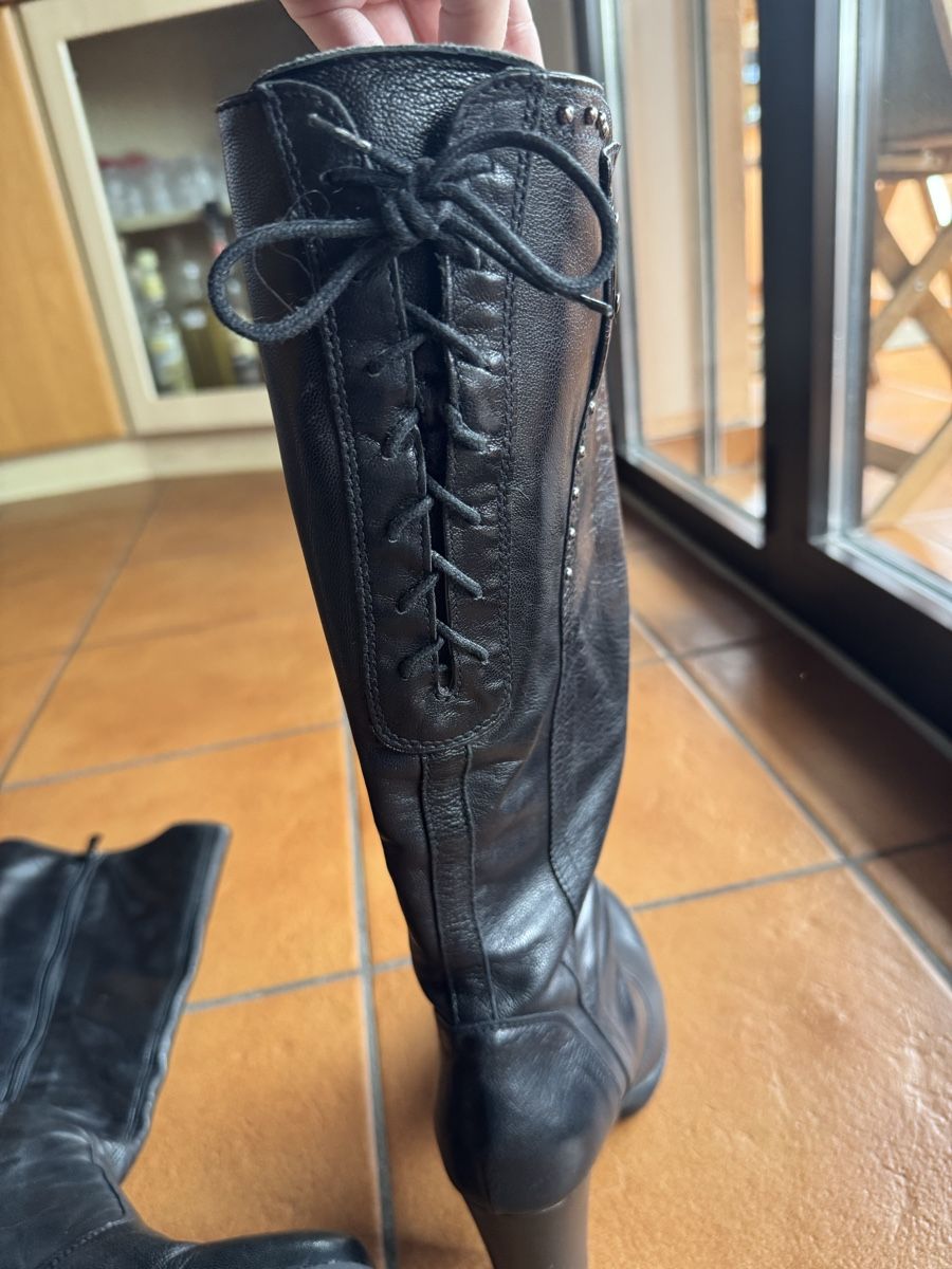 Scarpe da donna: Stiefel Nero Giardini Grösse 38 aus echtem Leder – Usato da Minusio venduto da BettiC 1