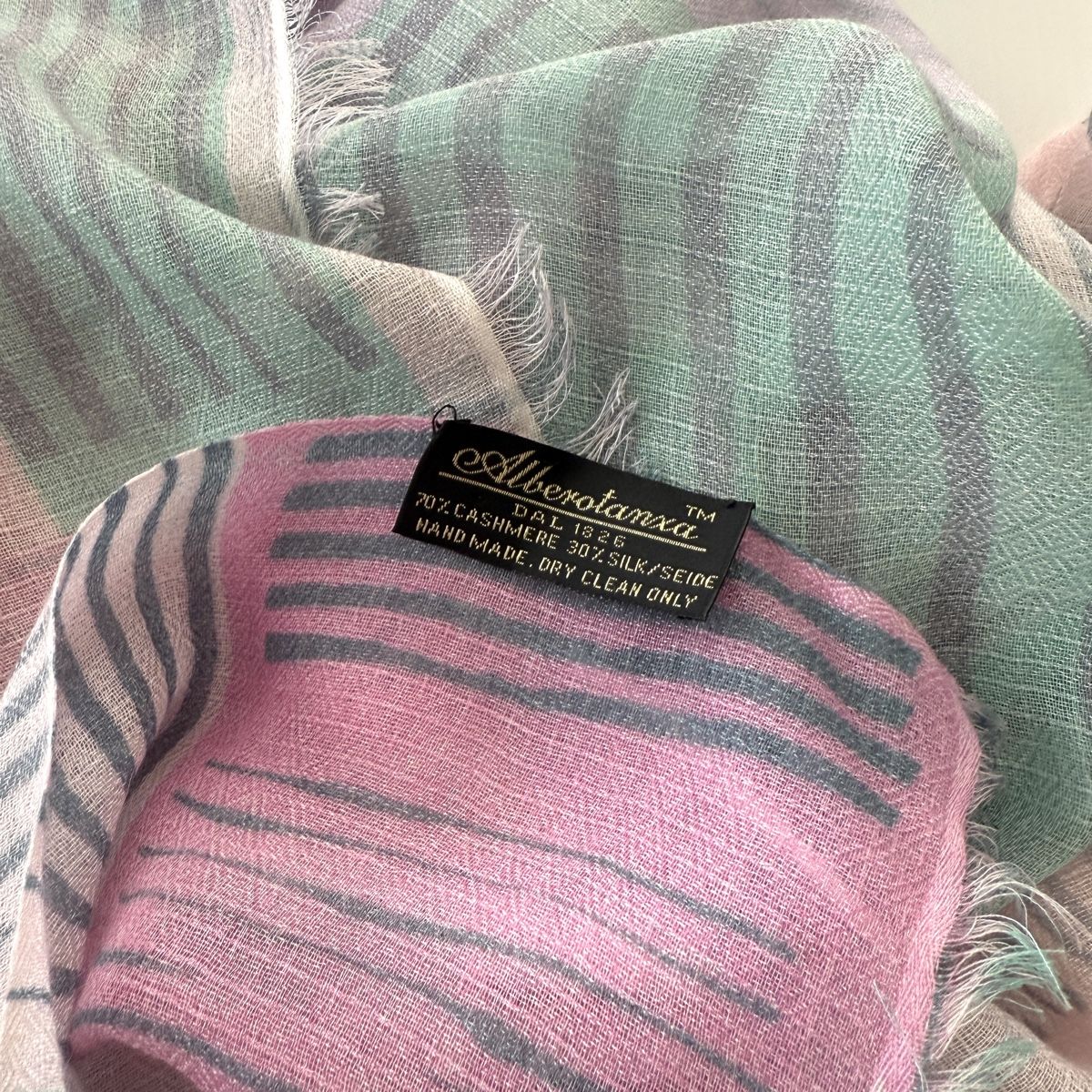 Foulard & Sciarpe: ALBEROTANZA Cashmere/Silk Scarf – Nuovo (secondo la descrizione) da Freienbach venduto da Avviivva_Shop 5