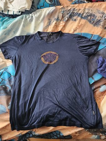 T-shirt Versace Jeans Couture, Taille 54, Bleu Marine