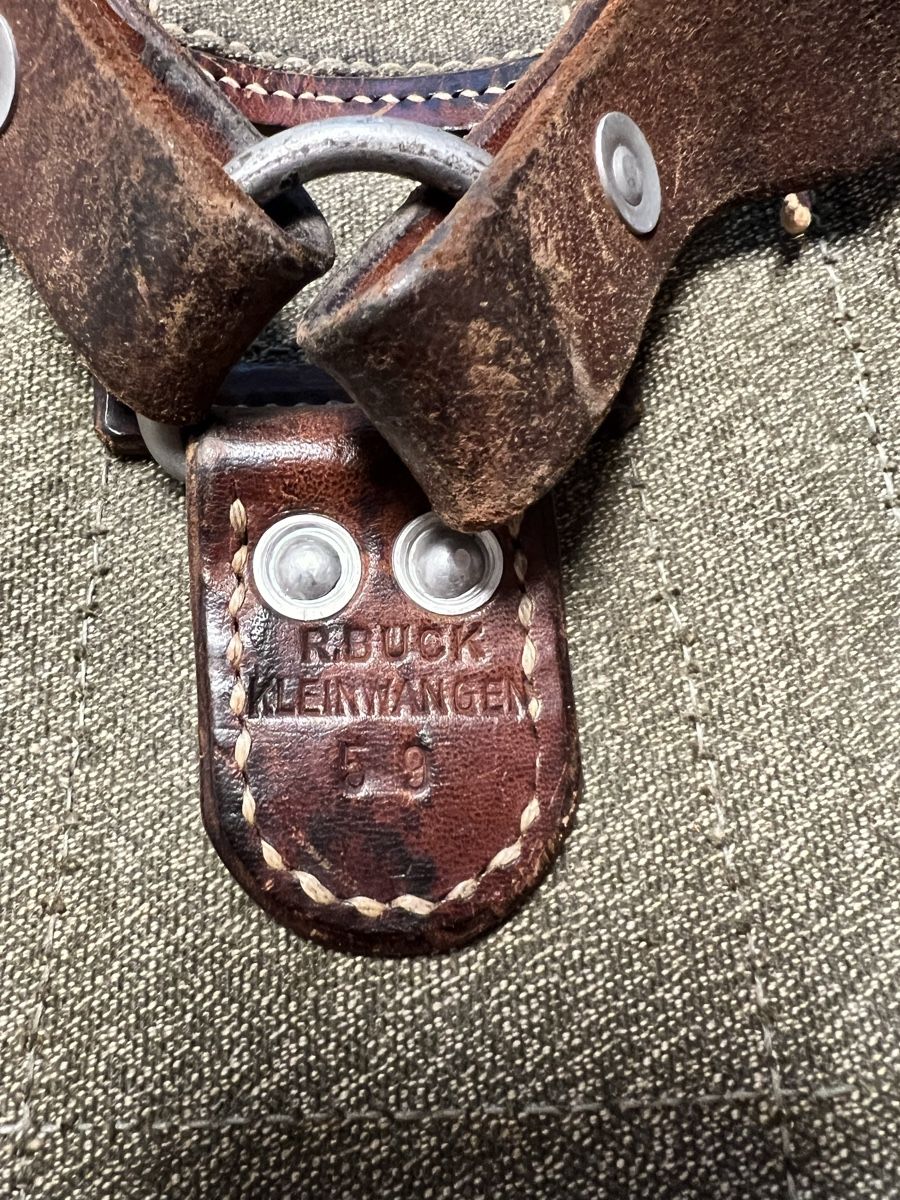 Schweizer Armee Zaini: Rucksack CH Armee 1959 – Usato da Sevelen venduto da Ritiplampi 5