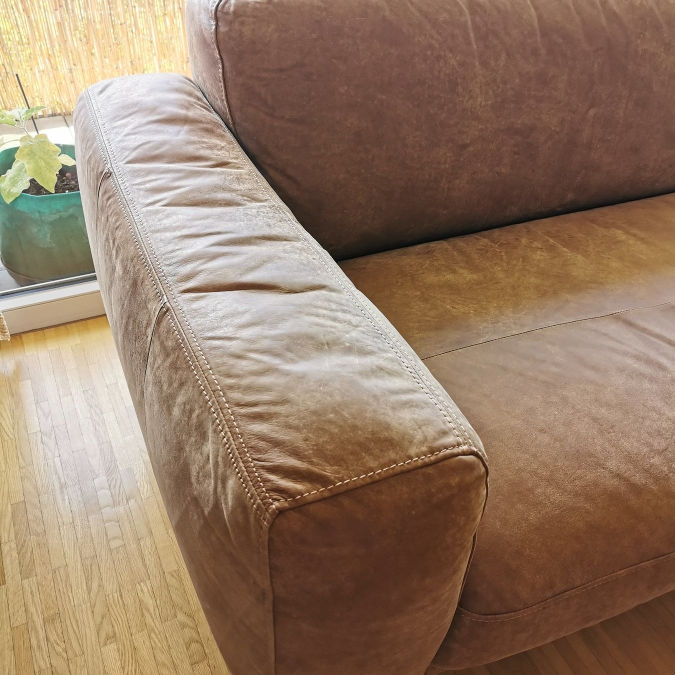 Maisons du monde Divani: Wildledersofa im Industriestil – Nuovo (secondo la descrizione) da Adliswil venduto da bailarina77 3