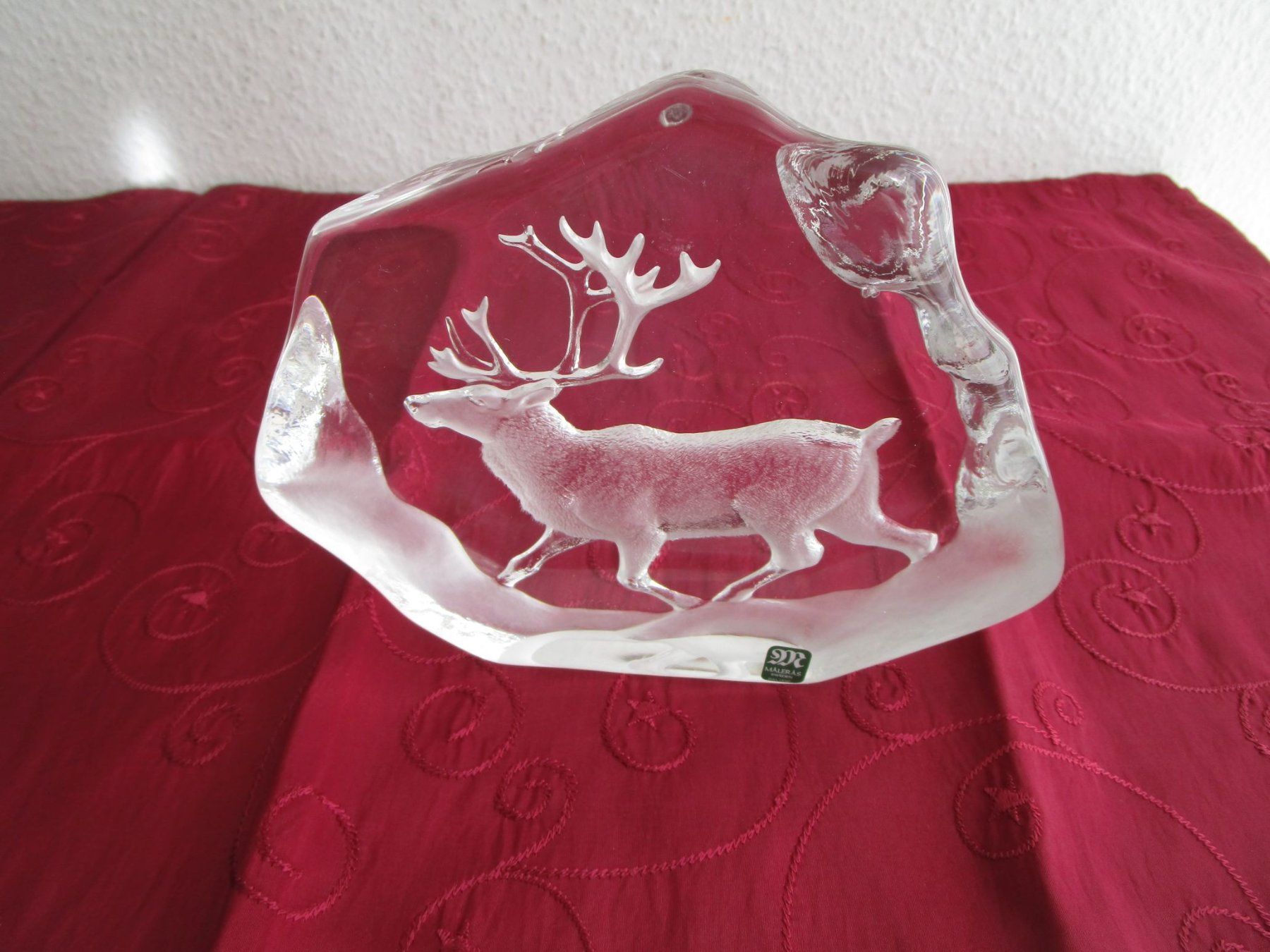 Statuette: Mats Jonasson, Rentier, Maleras Schweden - – Usato da Binningen venduto da Oldfashion