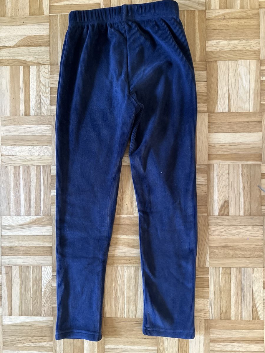 Calze & Collant: samt weiche Leggings dunkelblau - Grösse 128 – Usato da Zuchwil venduto da Commander0 3