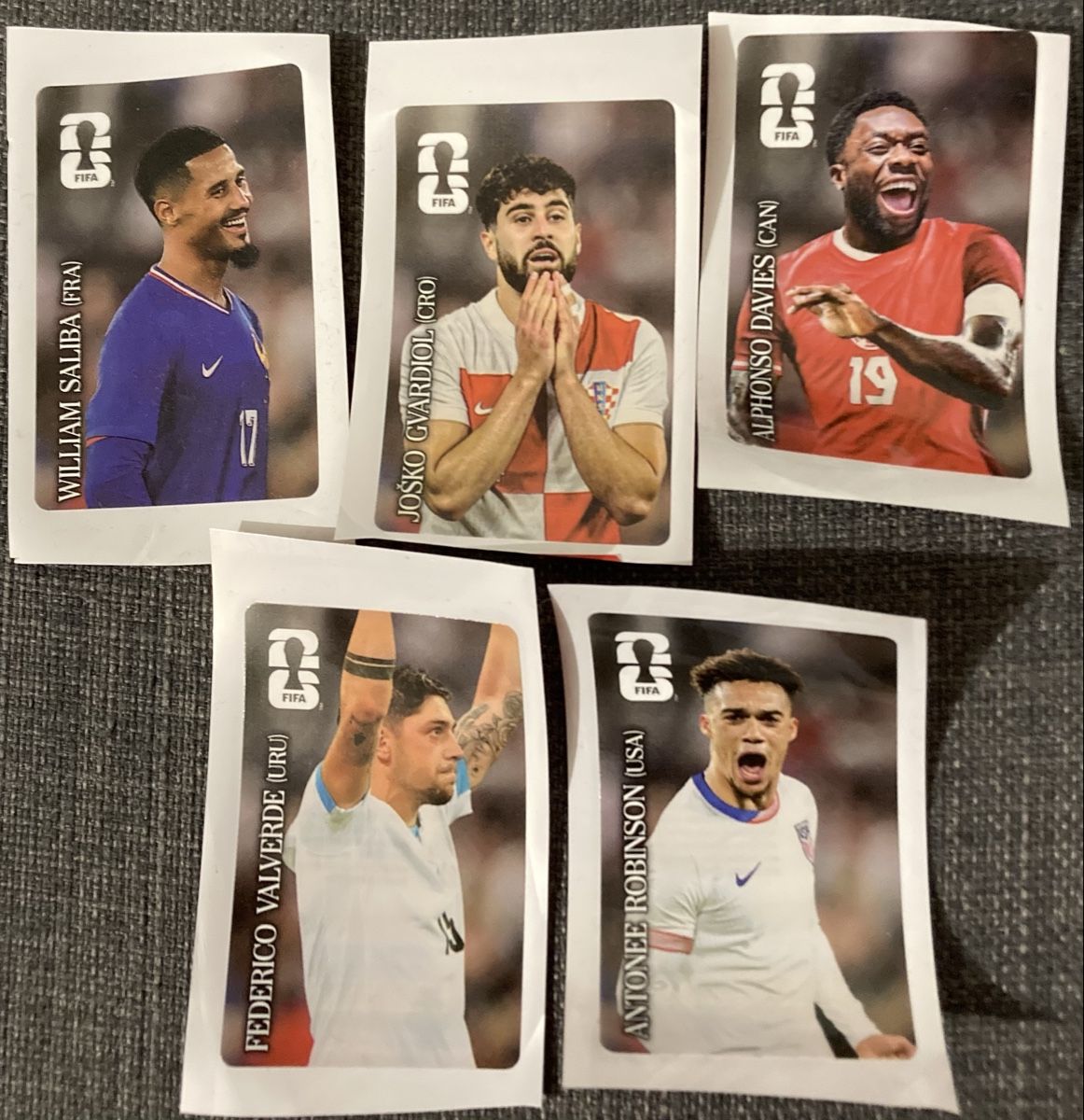 Panini Carte collezionabili: 5 Panini Cola Sammelbilder WM 2026 – Nuovo (secondo la descrizione) da Zürich venduto da Ekka