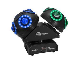 Beleuchtung & Lichteffekte: LED B-200 Hypno Double Ball Strahleneff. – Neu und originalverpackt aus Däniken SO von Profog1 6