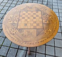 Antiker Spieltisch, klappbar