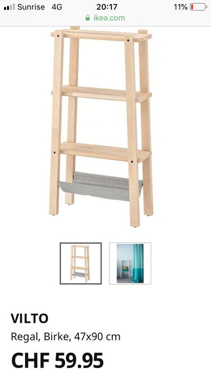 Kleines Regal von IKEA Kaufen auf Ricardo