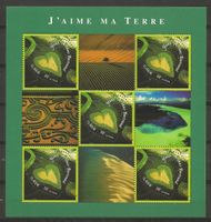 Bloc de 2002 ( France / J'Aime ma Terre / Neuf** )
