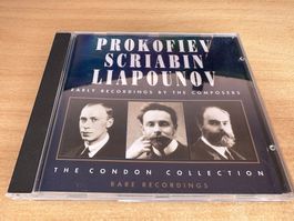 D4 Prokofiev Scriabin Liapounov Early Recordings By The Comp