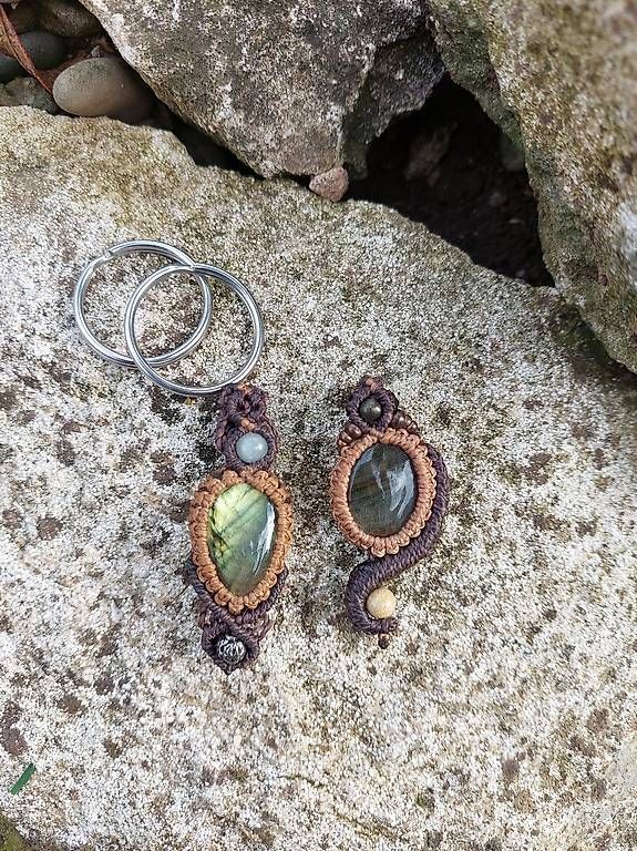 Ciondoli: Makramee Schmuck Anhänger (Set) 5 – Usato da Muttenz venduto da Isi844