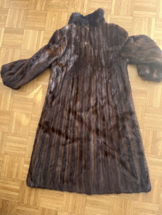 Eleganter Nerz Mantel für kalte Wintertage | Kaufen auf Ricardo