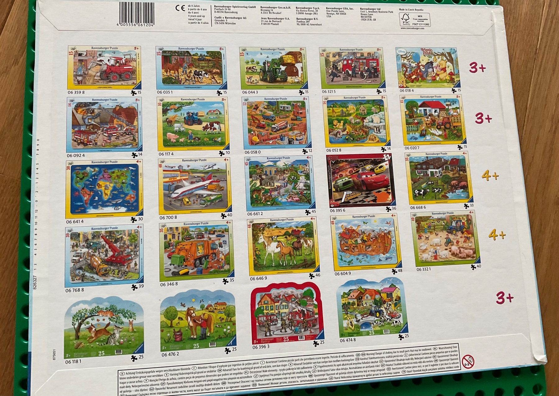 Ravensburger Puzzle: 2  Ravensburger Puzzle, 4+, Baustelle/Polizei – Usato da Niederteufen venduto da sicmu 7