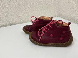 SuperFit Saturnus Lauflernschuhe aus Leder – Gr. 22 burgundy