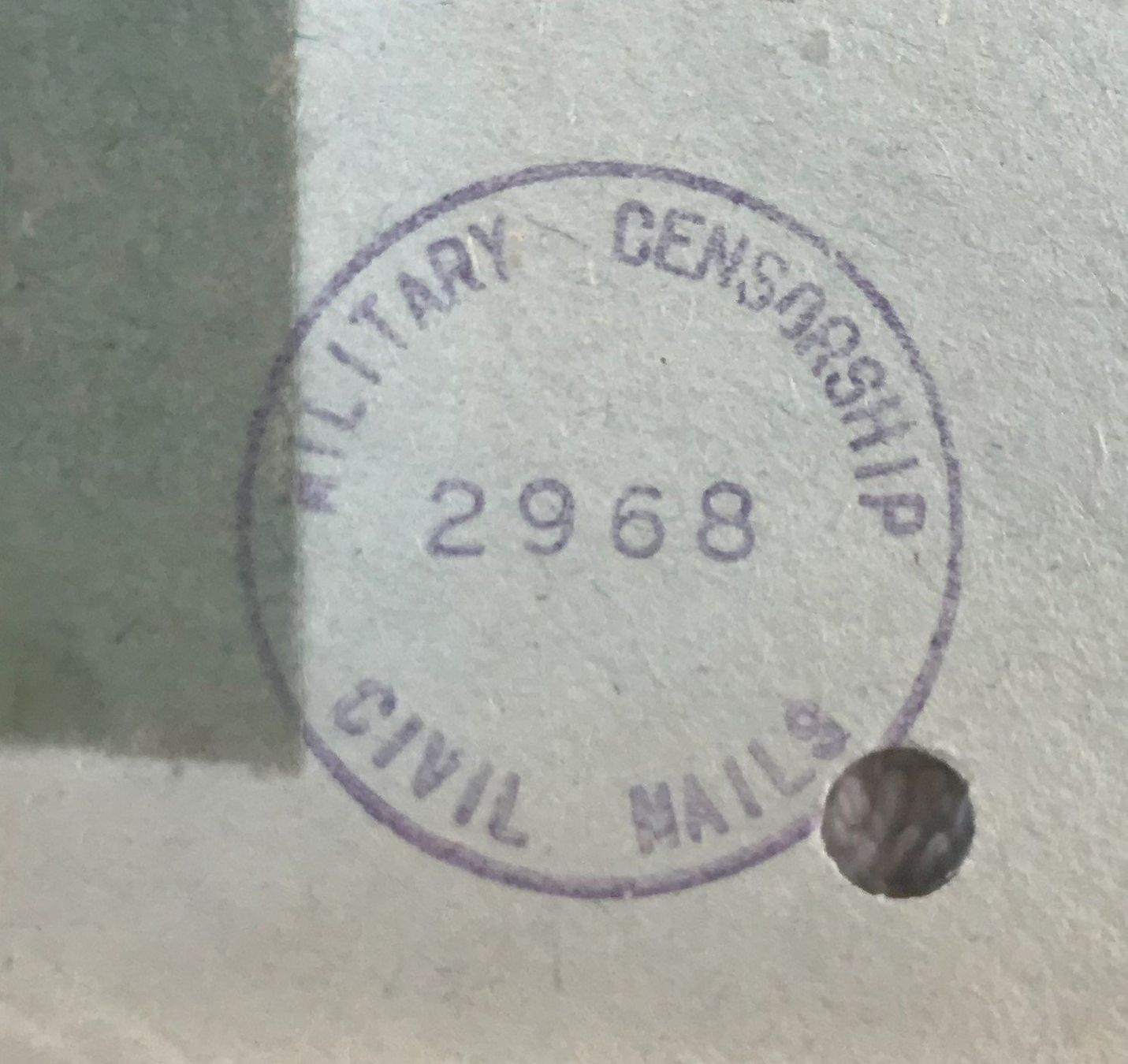 Tutti i francobolli: ANTIKER BRIEFUMSCHLAG MILITARY CENSORHIP – Usato da Ostermundigen venduto da Kari1937 3