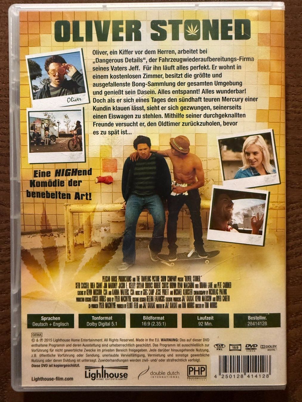 Alle DVDs: Oliver, Stoned! – Gebraucht aus Zürich von FilmFreunde 1