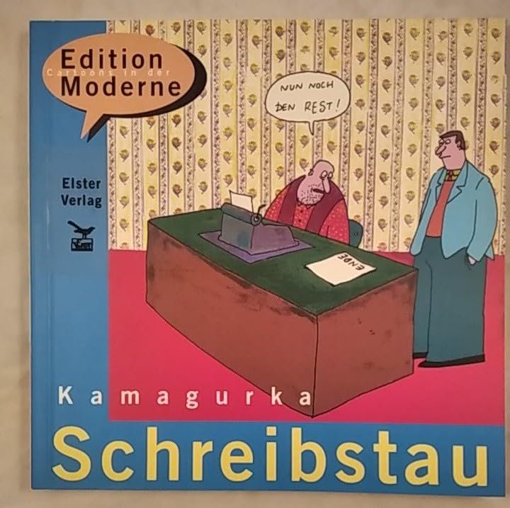 Fumetti: Schreibstau Bilderwitze, Comics von Kamagurka – Usato da Basel venduto da ideashop