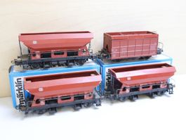 Märklin 4 x Schotterwagen 4631/andere - H0 - NP: 120.-