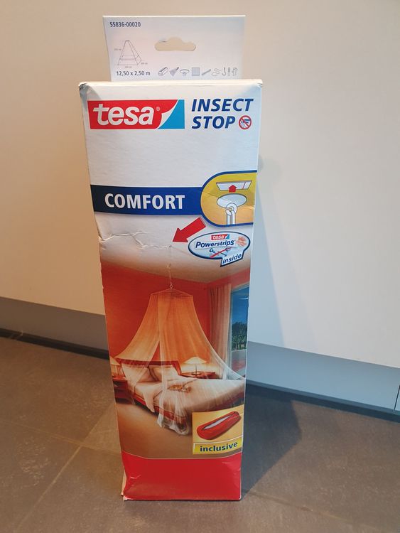 tesa Insect Stop Comfort Mückennetz weiss NEU (Neu und originalverpackt ...