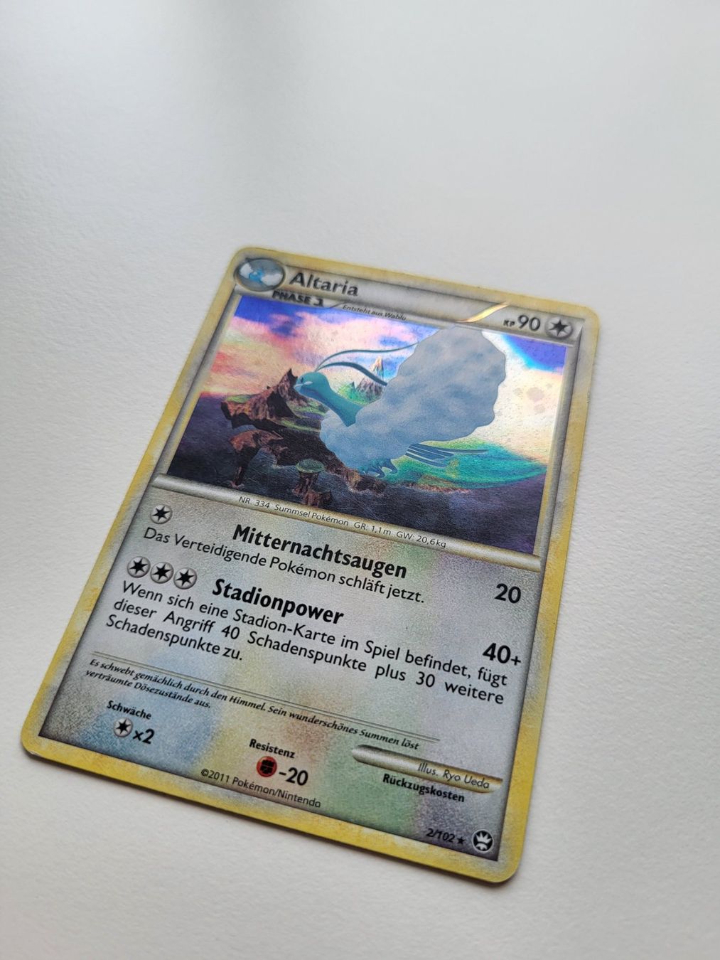 Pokémon Carte collezionabili: Altaria (Triumphant 2/102) – Usato da Erlenbach ZH venduto da ram_mjn5 2