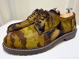 Leather Crown Derby Schuhe – Kalbsfell – Grösse 43