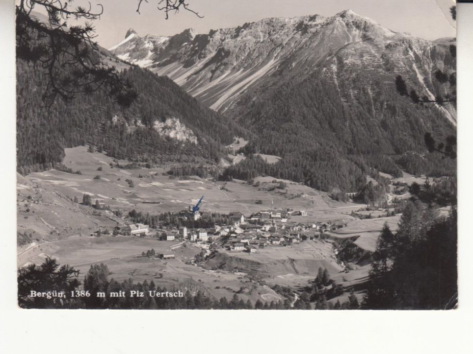 Cartes postales: Bergün 1955 – D'occasion à Bürglen TG par StampGraf
