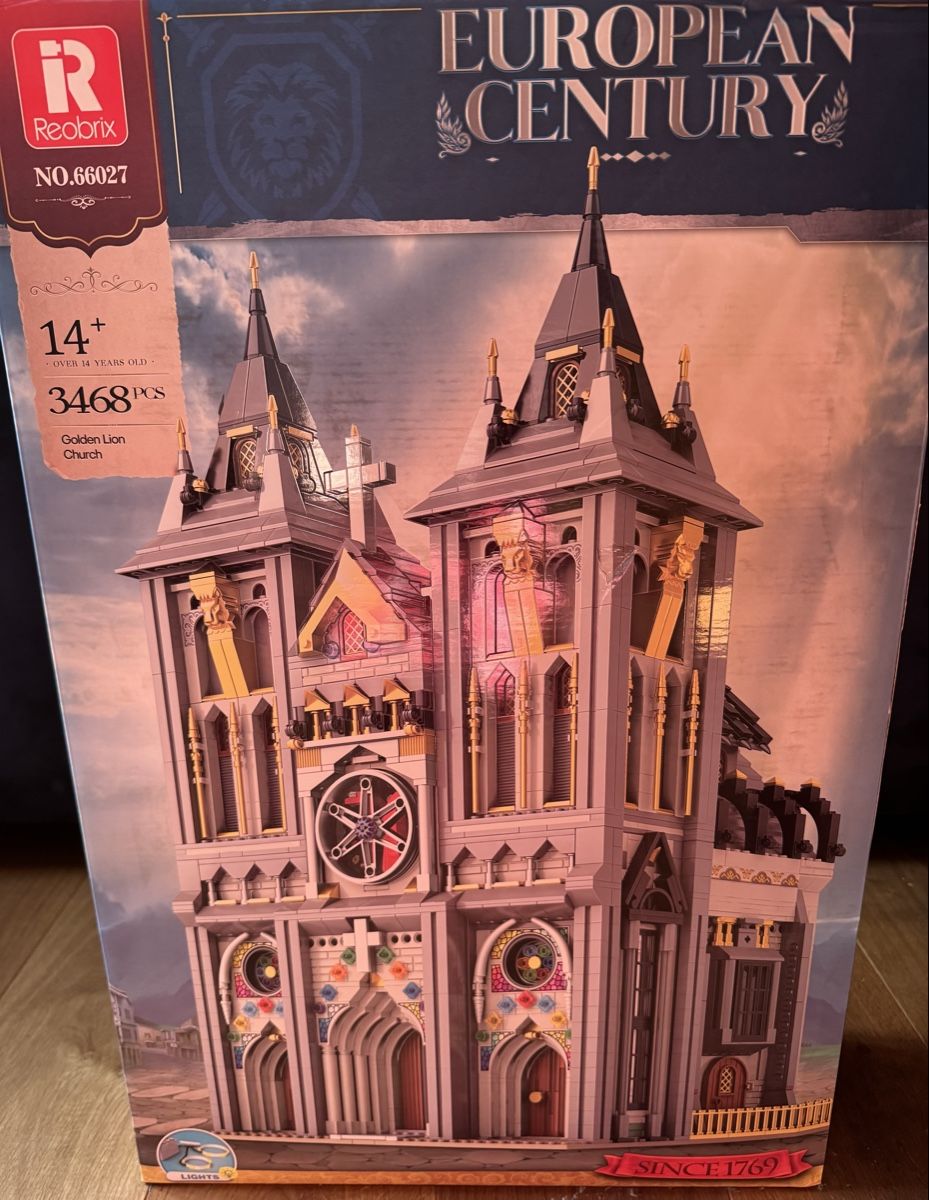 Lego Giocattoli: Klembaustein mittelalterliche Kirche – Nuovo e nell'imballaggio originale da Härkingen venduto da Muelli7