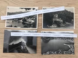 4x Lugano S. Salvatore Strandhotel alt AK