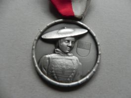 Medaille Schweiz Tracht Trachtenfest Kanton Solothurn 1973