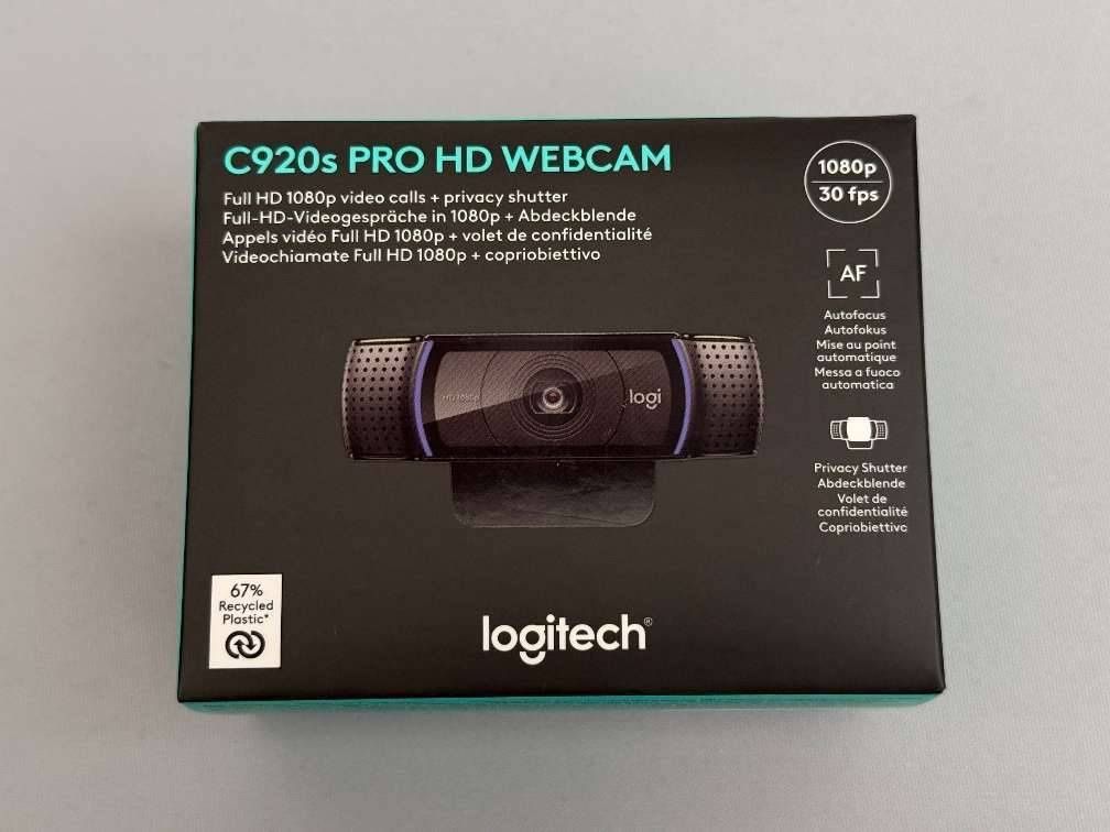Logitech Webcam: Logitech C920s PRO HD Webcam (Abdeckblende/Privacy Shutter) – Nuovo e nell'imballaggio originale da Wallisellen venduto da Art_Vendorlay
