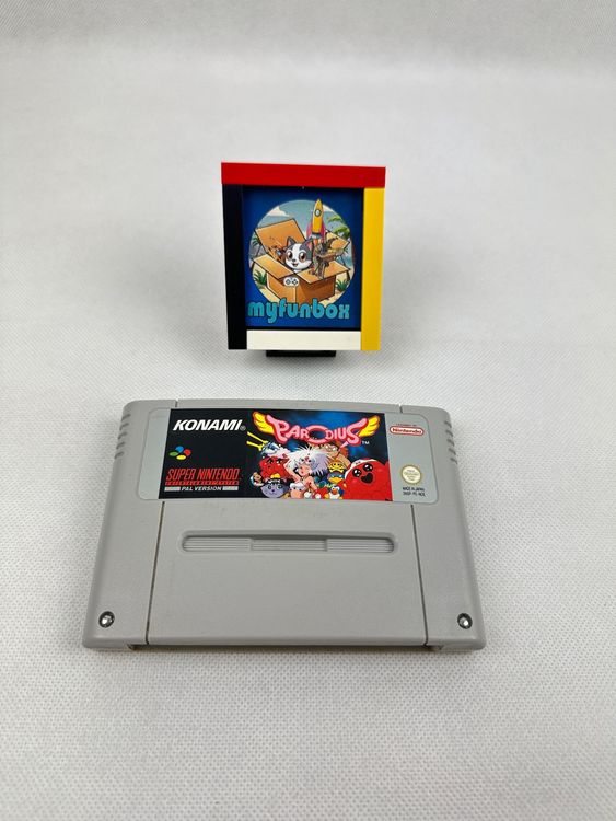 Nintendo Giochi: SNES - Parodius für Super Nintendo – Usato da Kappel SO venduto da MyFunBox