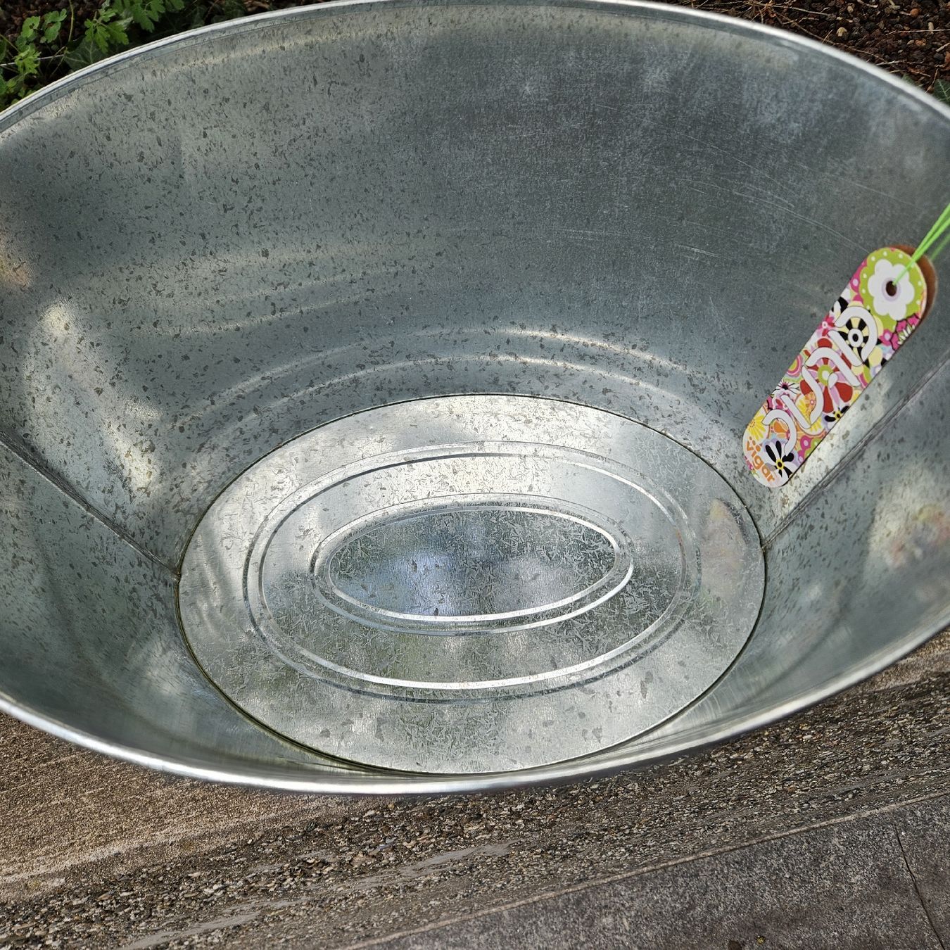 Sonstige Gartendekorationen: 2x NEUE BUNTE ZUBER – Neu (gemäss Beschreibung) aus Muttenz von Samba01 1
