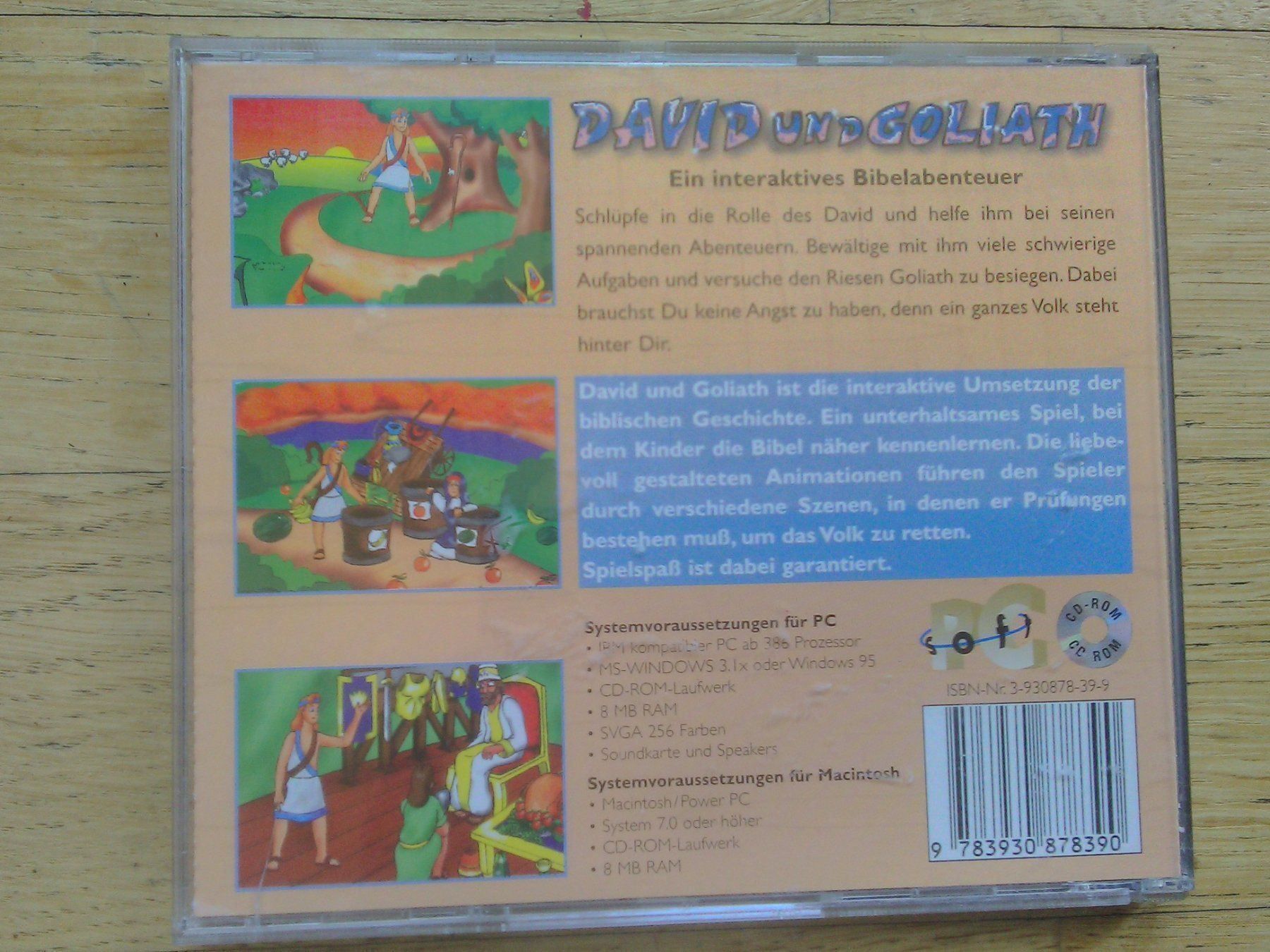 Spiele: David und Goliath   (PC) – Gebraucht aus St.Galllen von elkaphone 7