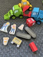 Wooden Construction Truck Set - Great for Little Builders!