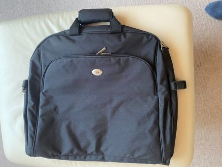 Kleider-Reise-Sack TCM schwarz. 100X55 cm / Neuwertig