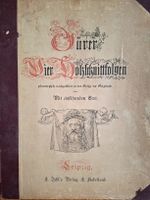 Mappe 1887. Albr. Dürer. Vier Holzschnittfolgen. 605c460mm.