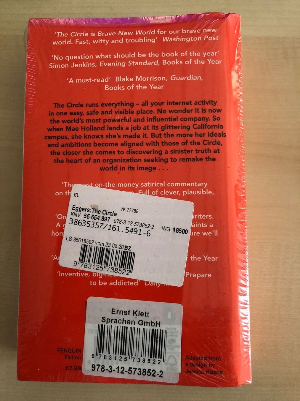 Livres: Dave Eggers: The Circle  -  Neu und Originalverpackt – Neuf avec emballage d'origine à Aarau par R-O-G-E-R 1