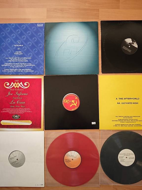 Dischi in vinile: 18 x Vinyl Old School Techno – Usato da Sitterdorf venduto da denizio 1