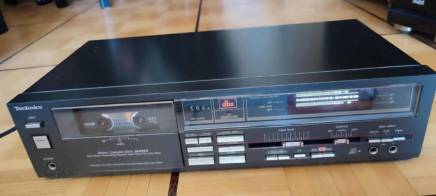 Technics Lettore multimediale & Streamer: Technics RS-M233X Stereo Cassette Deck gebraucht mit Kratzer – Usato da Biel/Bienne venduto da ruggi03 2