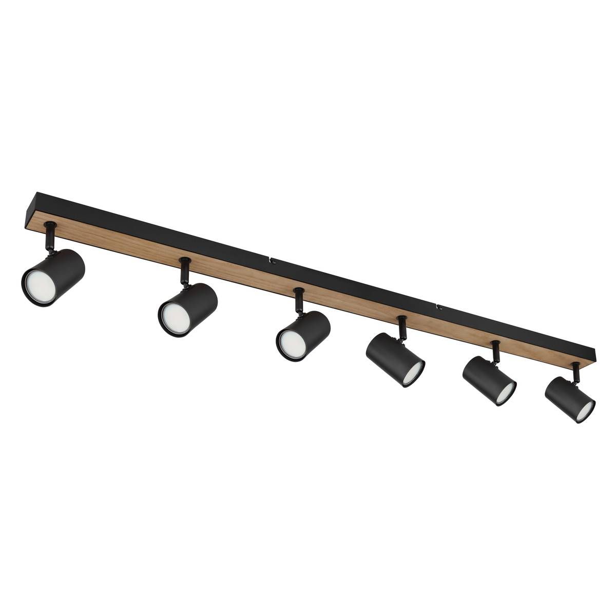 Lampade: 6er Strahler, Schwarz, 115 cm x 6 cm – Nuovo (secondo la descrizione) da Kreuzlingen venduto da Smart-Light 3